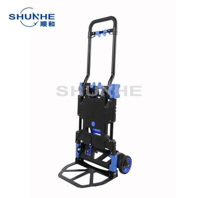 137kg folding trolley aluminum folding hand trolley tool hand trolley