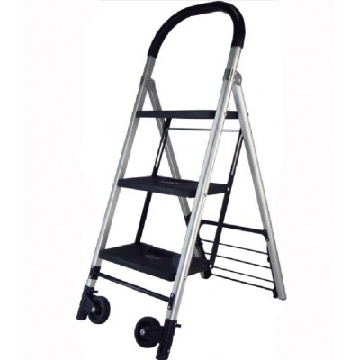 Folding Step Ladders Cart with step 120KG & platform 60KG